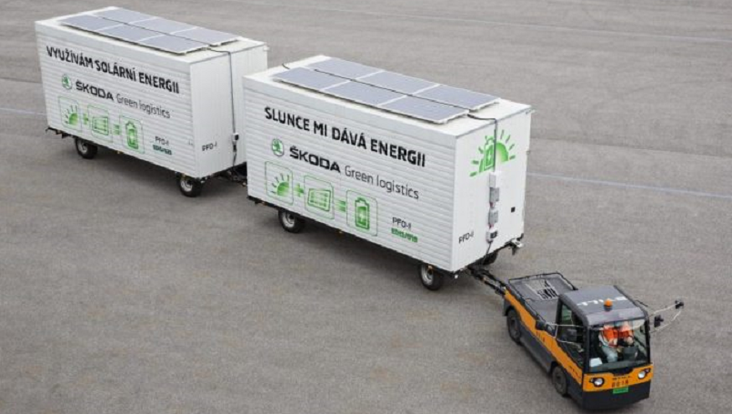 солнечная энергия для перевозки грузов